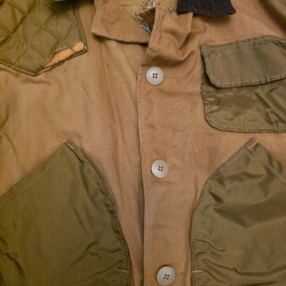 Vtg RARE 70s Sears Duck Hunting Jacket with Unique Duck Linning Classic Piece - Picture 11 of 16